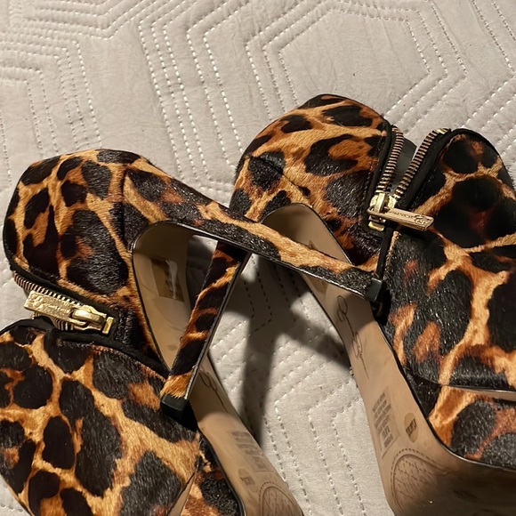 Leopard Booties by Jessica Simpson - Picture 4 of 7